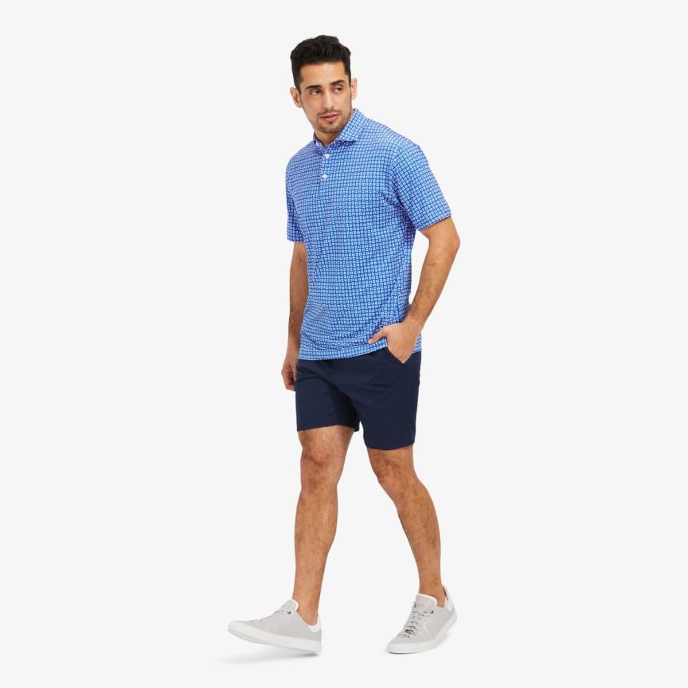 Mizzen+Main Phil Mickelson Polo - XL (Trim) - Pacific Sunset Geo Print
